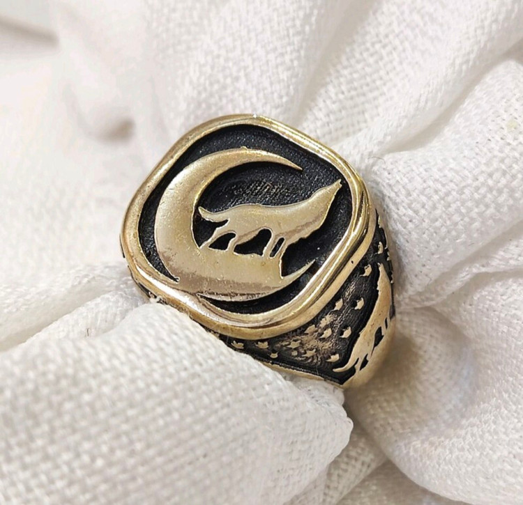 انگشترمردانه گرگ