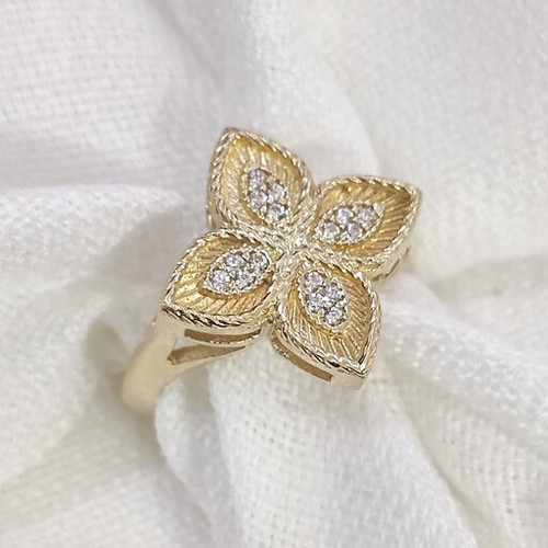 مشخصات قیمت وخریدانگشترزنانه طلاروسی