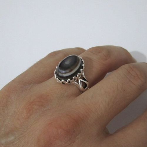 مشخصات قیمت وخریدانگشترمردانه باباقوری