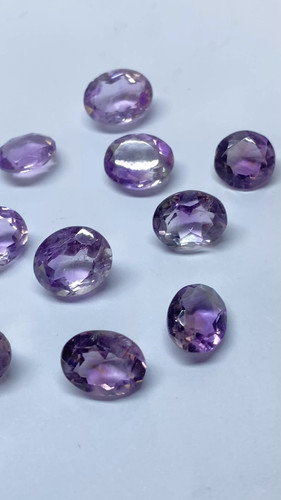 نگین انگشتری آمتیست جواهری شفاف اصل ومعدنی