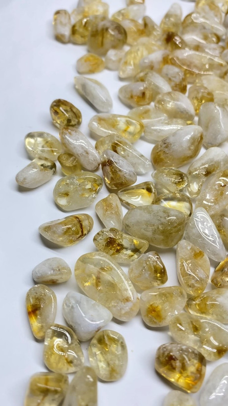 پلاک گردنی سنگ سیترین