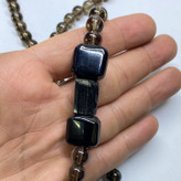 گردنبندشبق وکوارتزدودی