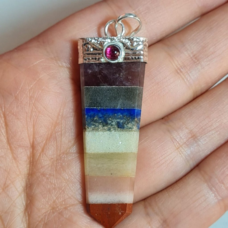 قیمت وسفارش سنگ ۷ چاکرا