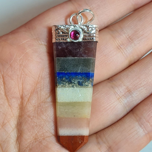 مشخصات قیمت وخریدگردنبند۷ چاکرا