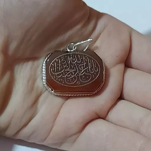 گردنبندعقیق سرخ معدنی خطی
