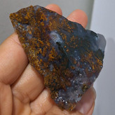 مشخصات قیمت وخریدعقیق شجر منظره باباقوری دو طرفه شجر واضح اسلایس سنگ خام بدون پولیش