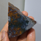 مشخصات قیمت وخریدعقیق شجر منظره باباقوری دو طرفه شجر واضح اسلایس سنگ خام بدون پولیش