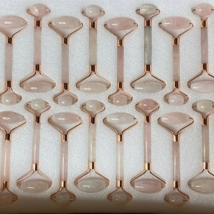 مشخصات وخریدقلطک ماساژیارولرسنگ رزکوارتز