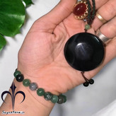 مشخصات وخریدگردنبندعقیق سیاه