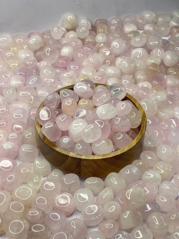 رزکوارتز اصل ومعدنی تامبل شده