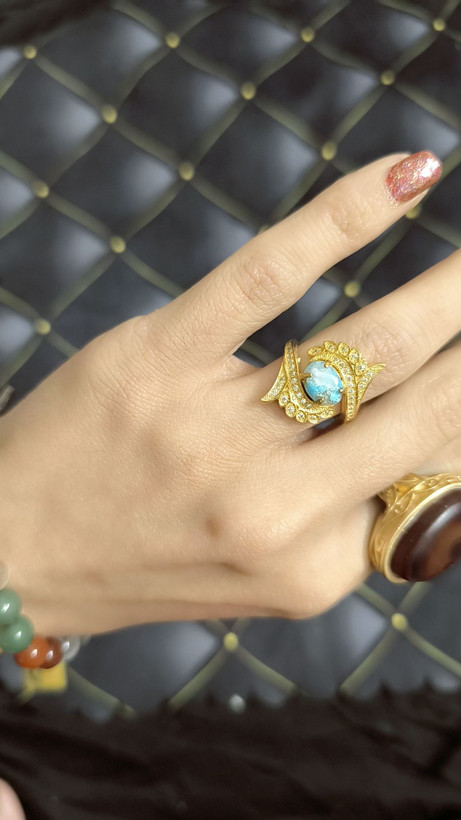 قیمت وخرید انگشترزنانه فیروزه اصل