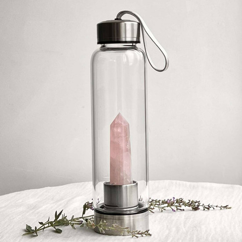 فلاسک انرژی سنگ رزکوارتز