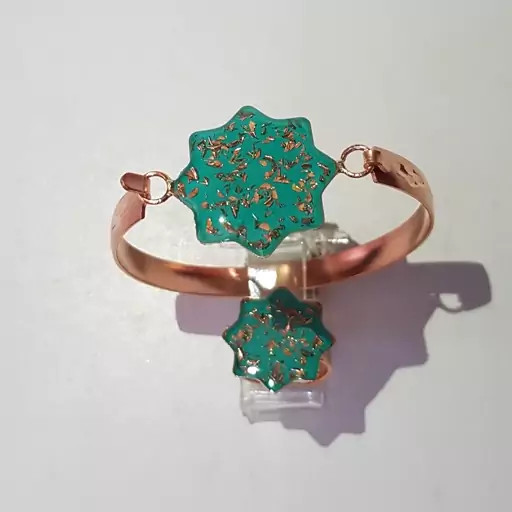 ست دستبندوانگشترمسی زنانه