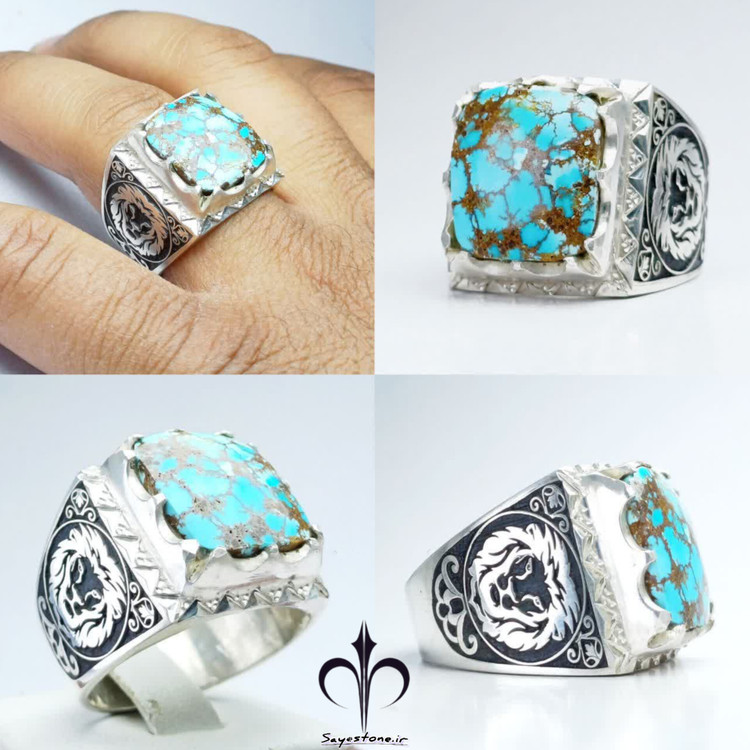 انگشترفیروزه نیشابورمردانه