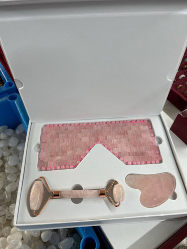 باکس لاکچری چشم بندسنگ رزکوارتز