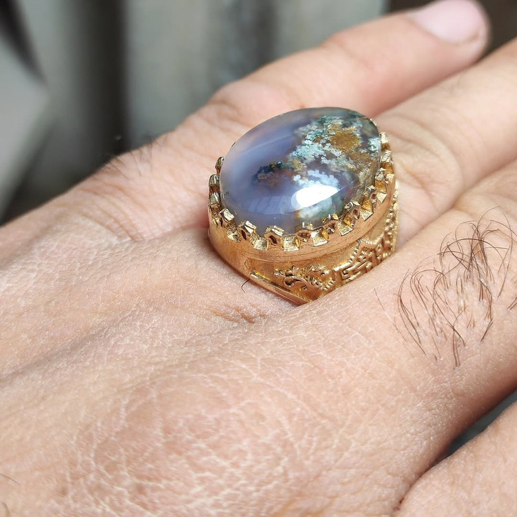 مشخصات قیمت وخریدانگشترمردانه شجربهاری