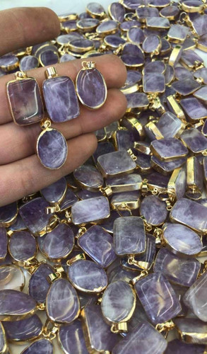 گردنبندسنگ آمیتیست جواهری