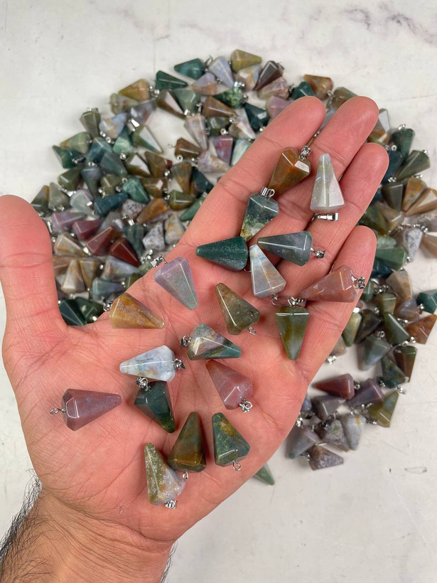 مشخصات وخرید پلاک سنگی عقیق خزه ای اصل