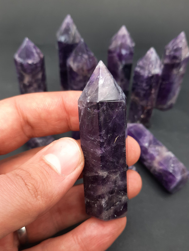 منشورطبیعی سنگ آمیتیست برزیل