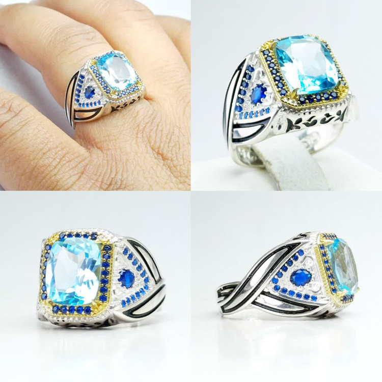 انگشترتوپازابی