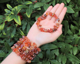 دستبندکارنلین جذب عشق