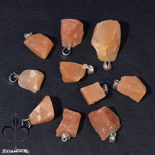 گردنبندسنگ آونتورین نارنجی