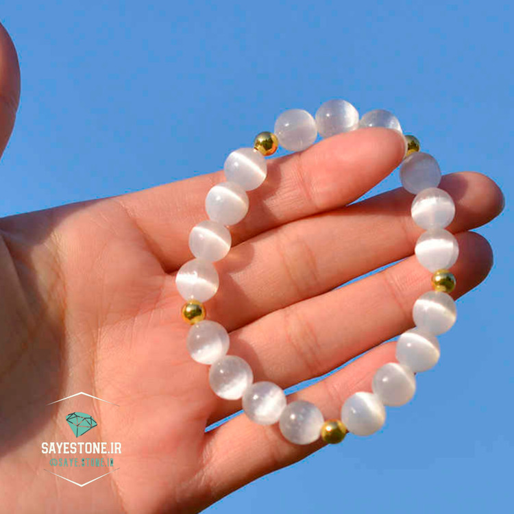 دستبندزنانه سنگ سلنیت مراکش