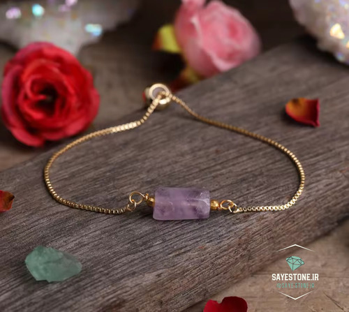 قیمت وخریددستبندسنگ آمیتیست اصل