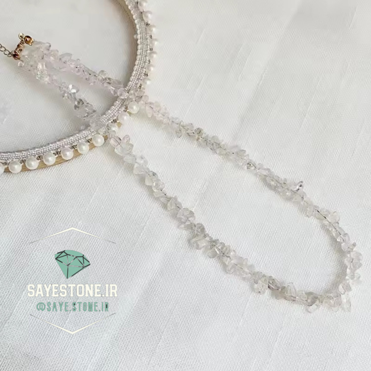 گردنبندسنگ کریستال کوارتزاصل