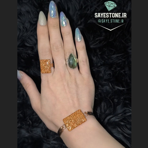 ست دستبندوانگشترمس زنانه