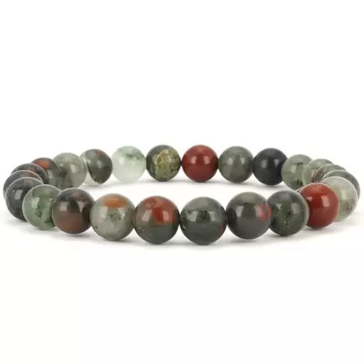 دستبندسنگ خون افریقایی اصل ومعدنی