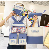 ست کیف وکوله پشتی چندتیکه عروسکی