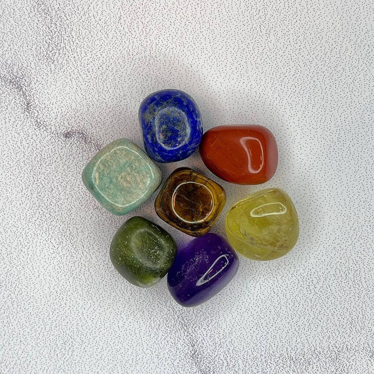 سنگهای اصل ومعدنی هفت چاکرا