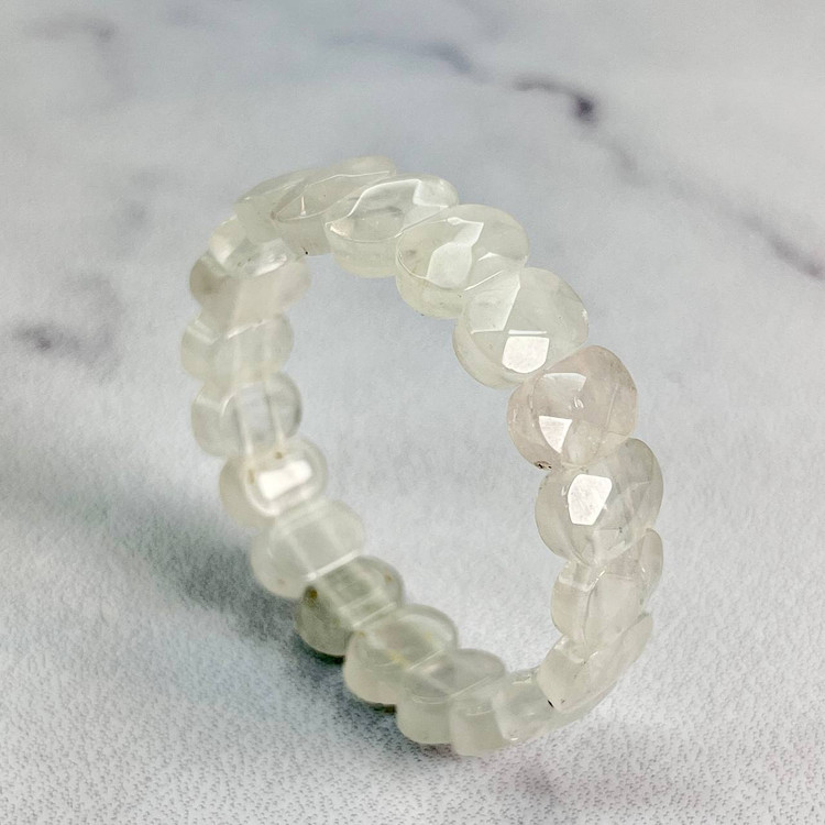 مشخصات قیمت وخریددستبندسنگ کوارتزشفاف