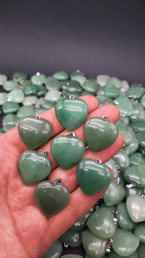 پلاک گردنی سنگ آونتورین سبزاصل ومعدنی سنگ شانس