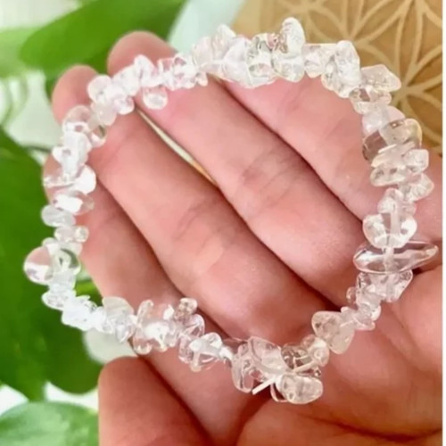 مشخصات قیمت وخریددستبندسنگ کریستال کوارتز