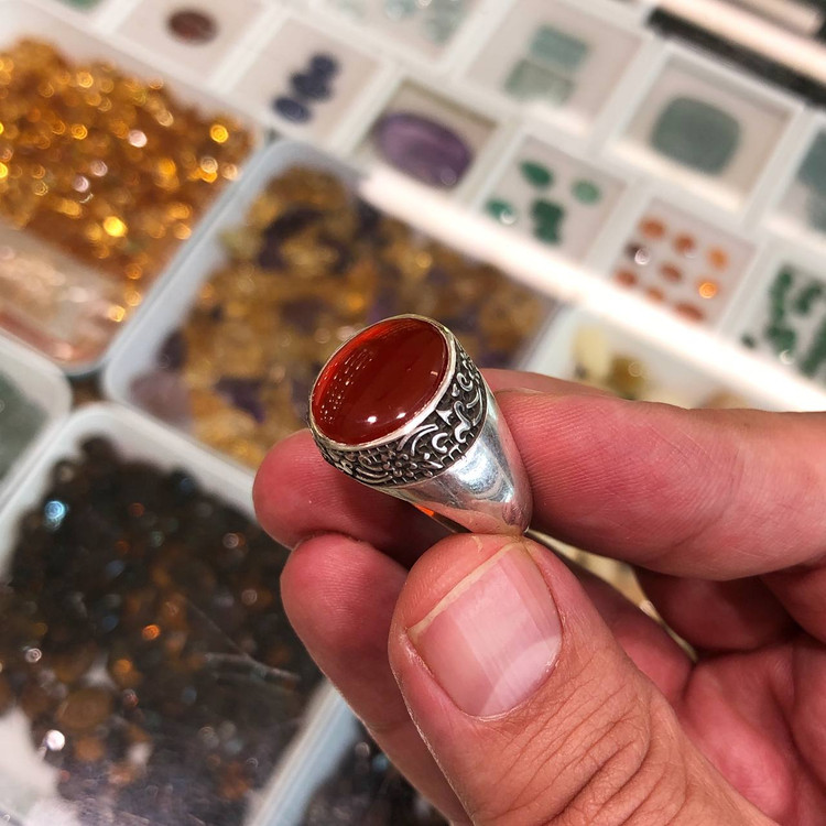 انگشترعقیق یمنی