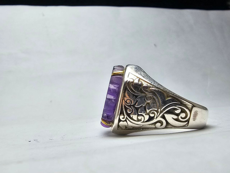 انگشترآمیتیست