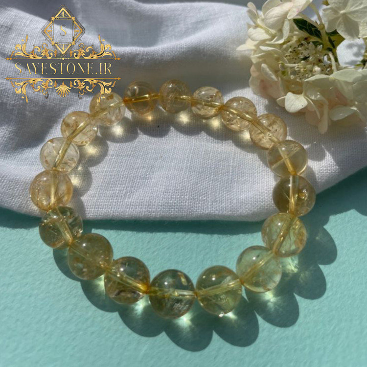 دستبندسنگ سیترین افریقایی