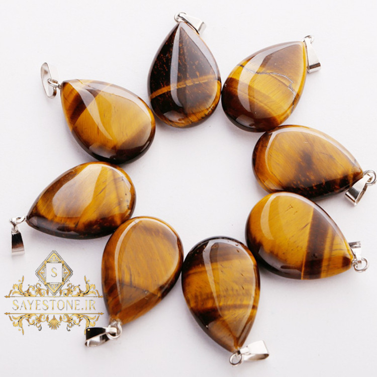 مشخصات قیمت وخریدپلاک گردنی سنگ چشم ببر