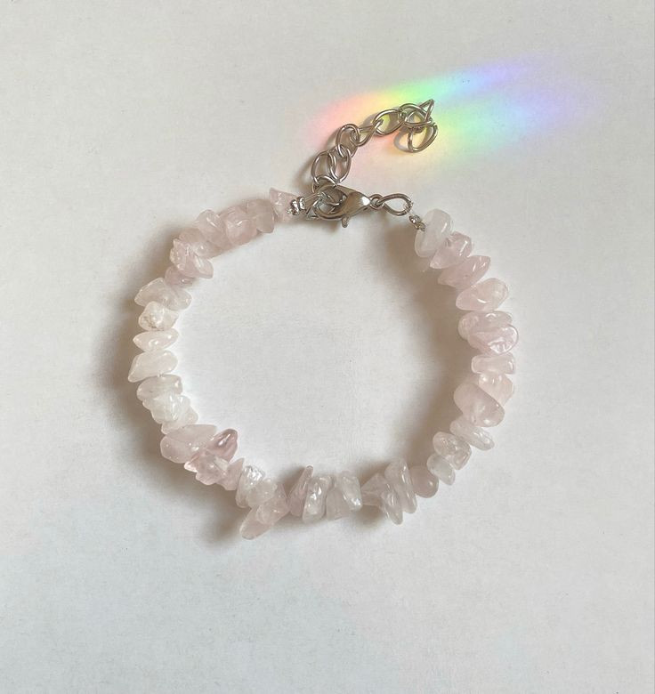 مشخصات قیمت وخریددستبندسنگ رزکوارتزاصل