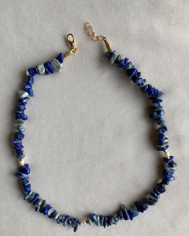 خریدگردنبندسنگ لاجورداصل ومعدنی