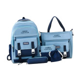 کوله پشتی برزنت رنگ ابی