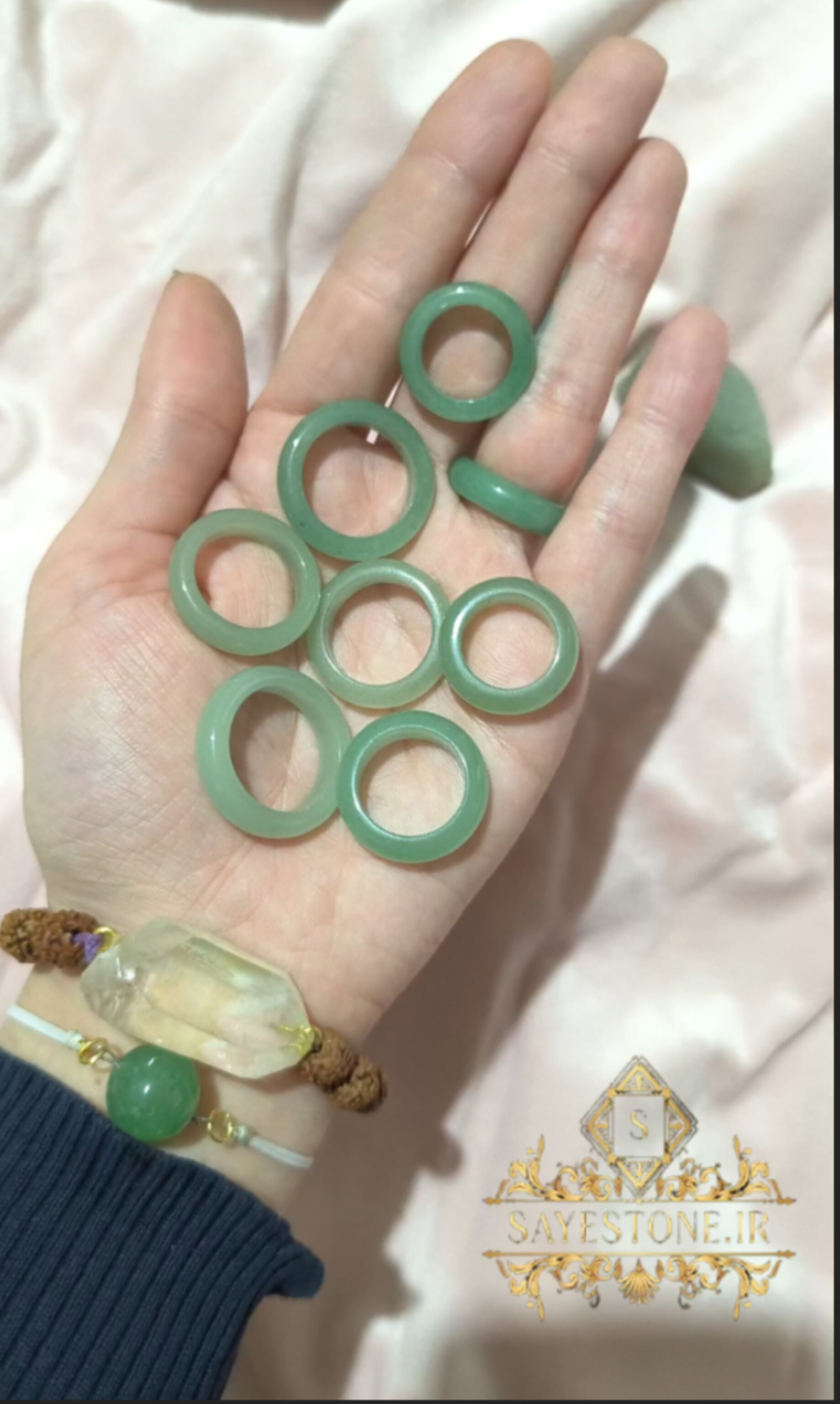 مشخصات قیمت وخریدانگشترسنگ آونتورین