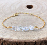 دستبندزنانه سنگ کریستال کوارتزاصل