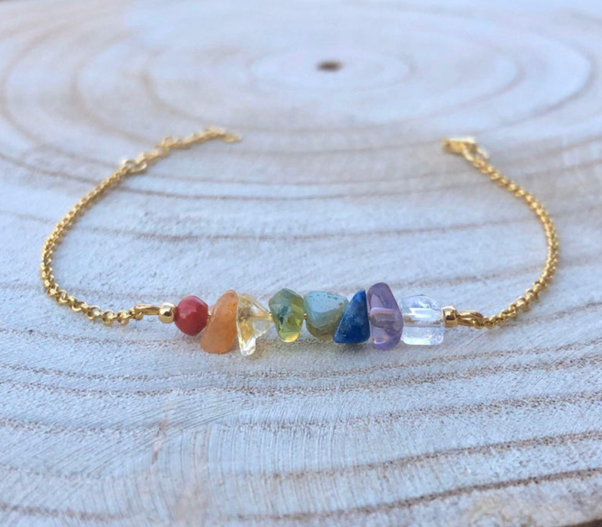 مشخصات قیمت وخریددستبندزنانه هفت چاکرا