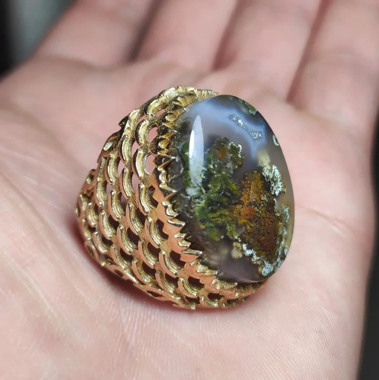 انگشترسنگ شجرپاییزی