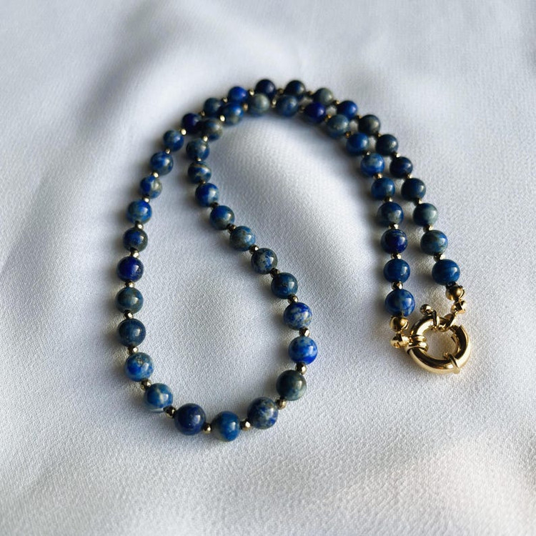 گردنبندسنگ لاجوردافغان