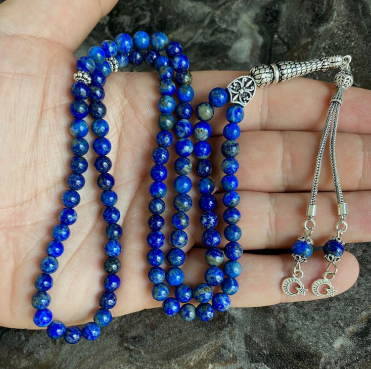 مشخصات قیمت وخریدتسبیح سنگ لاجورد