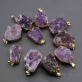 مشخصات قیمت وخریدگردنبندسنگ آمیتیست